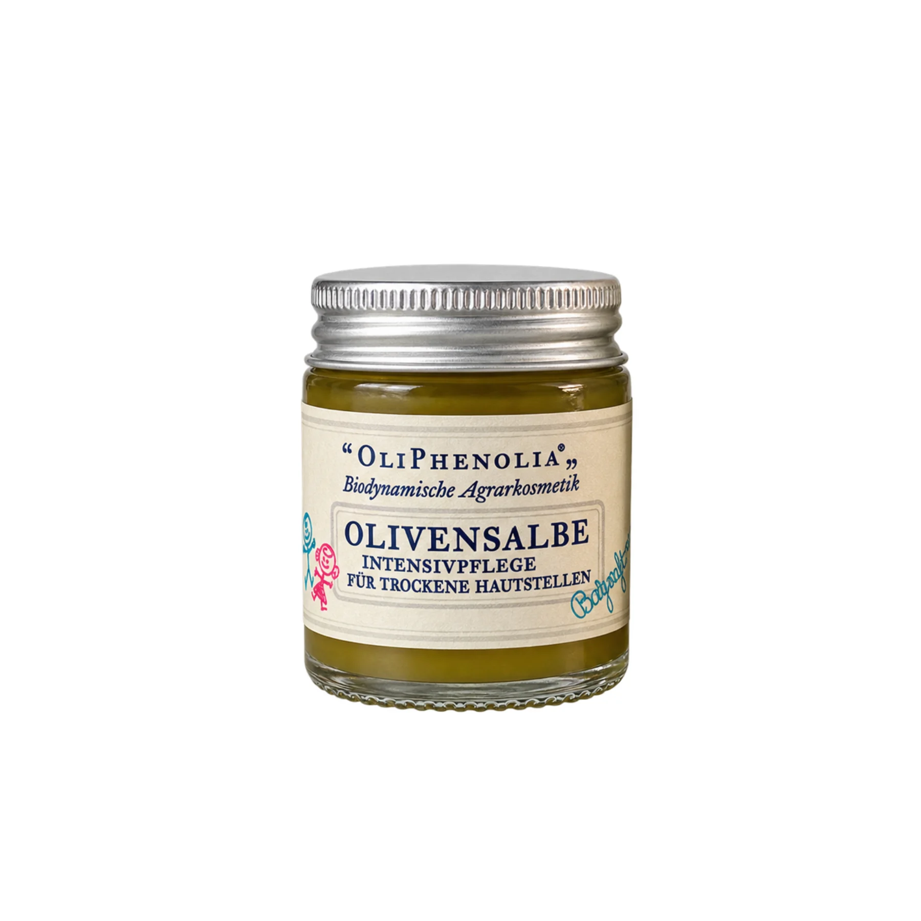 OliPhenolia Olivensalbe im Glastiegel von La Vialla